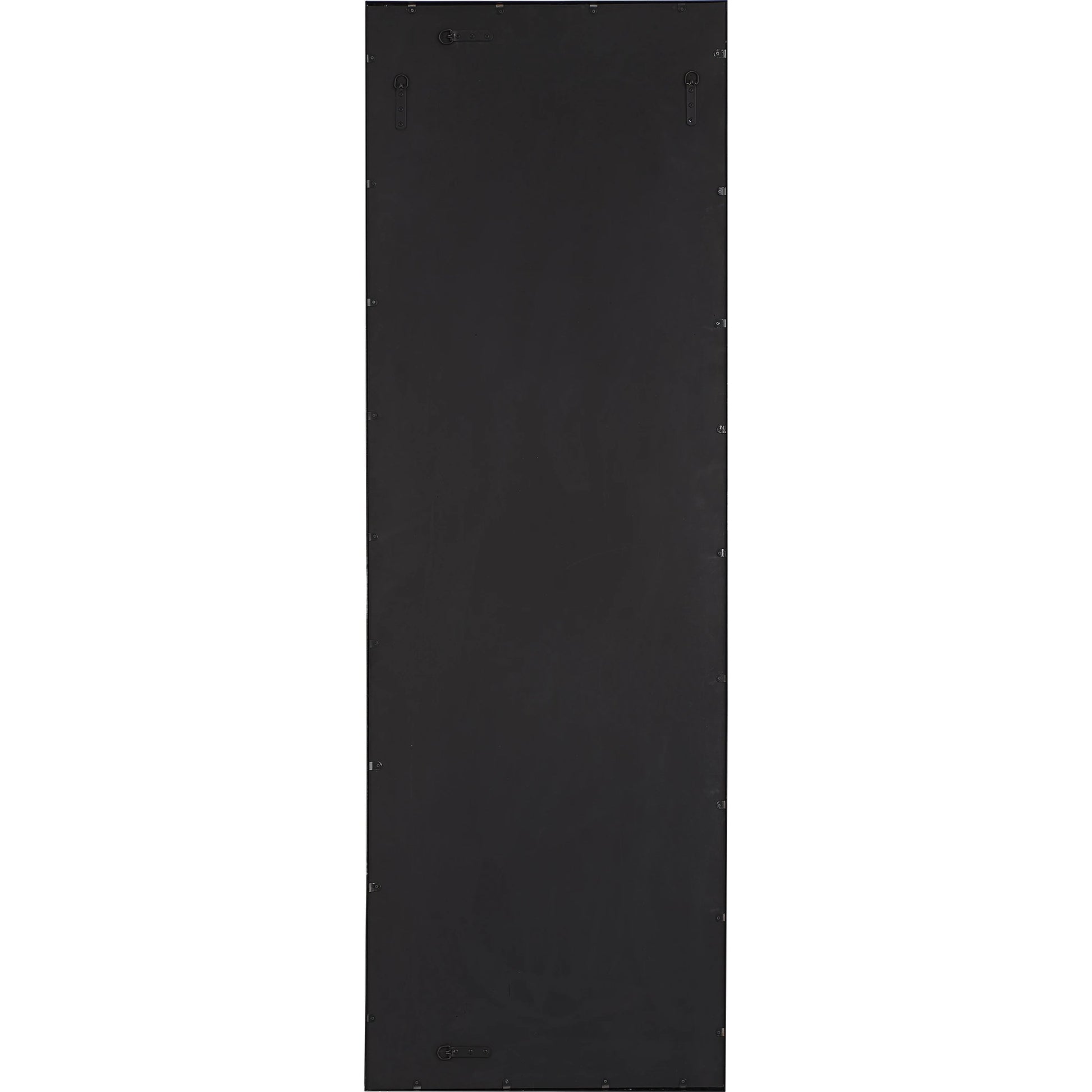 Kahn Mirror by Uttermost in matte black. Made from iron, mdf, glass in a modern style.