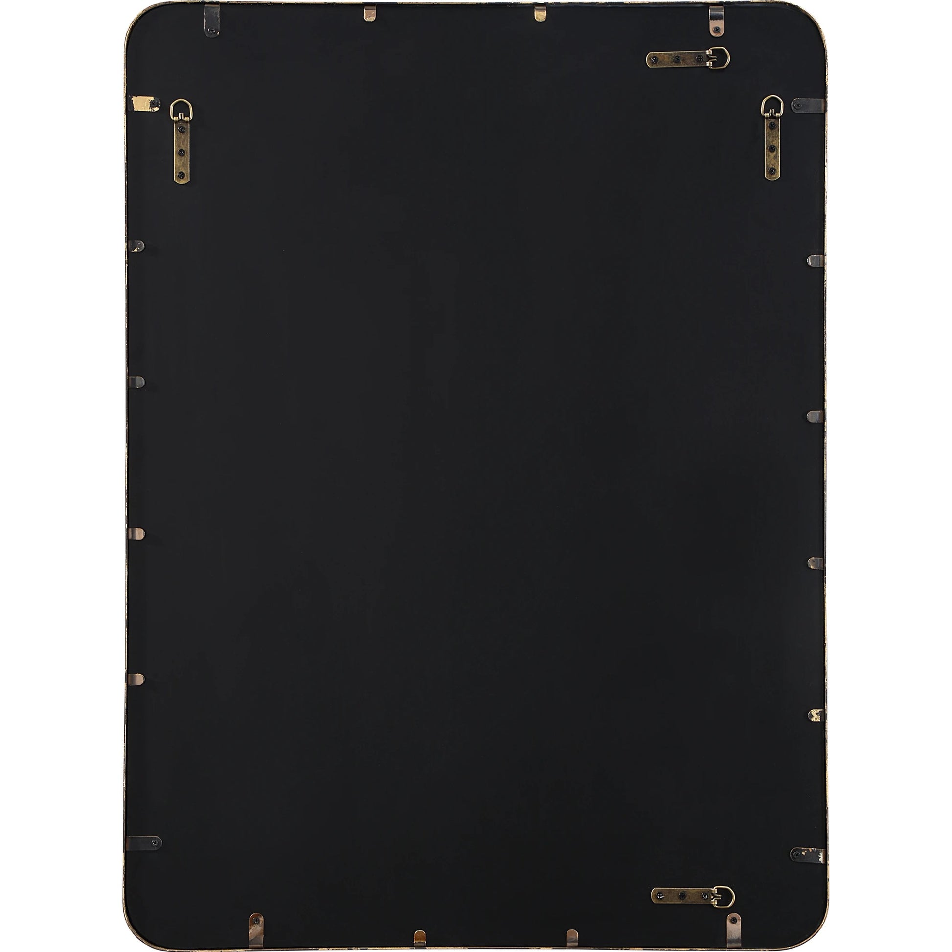 Crofton Large Mirror by Uttermost. Made from mdf, iron, mirror in a modern style.