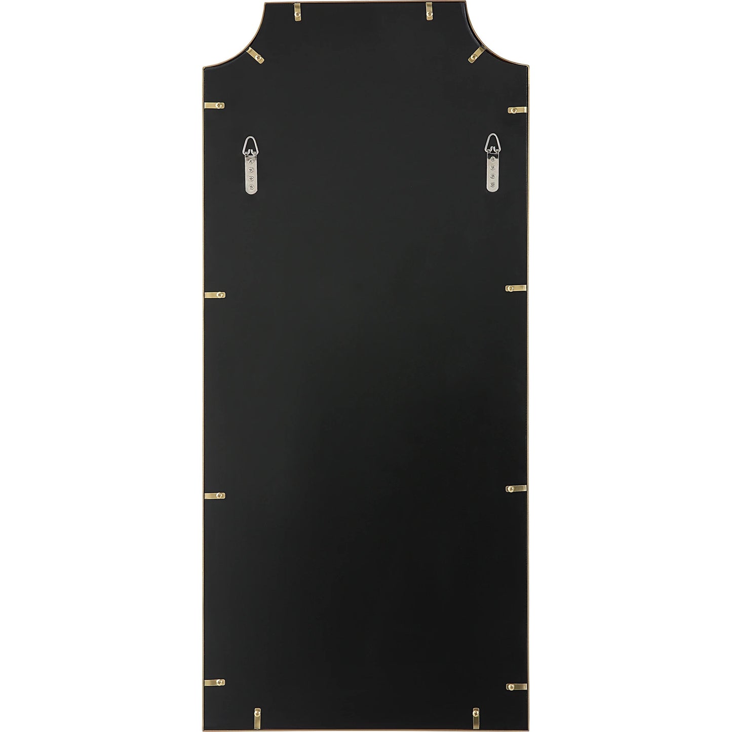 004 SI-1923562 | Additional Silo | Caddington Mirror by Uttermost in brass. Made from stainless steel, glass, mdf in a transitional style.