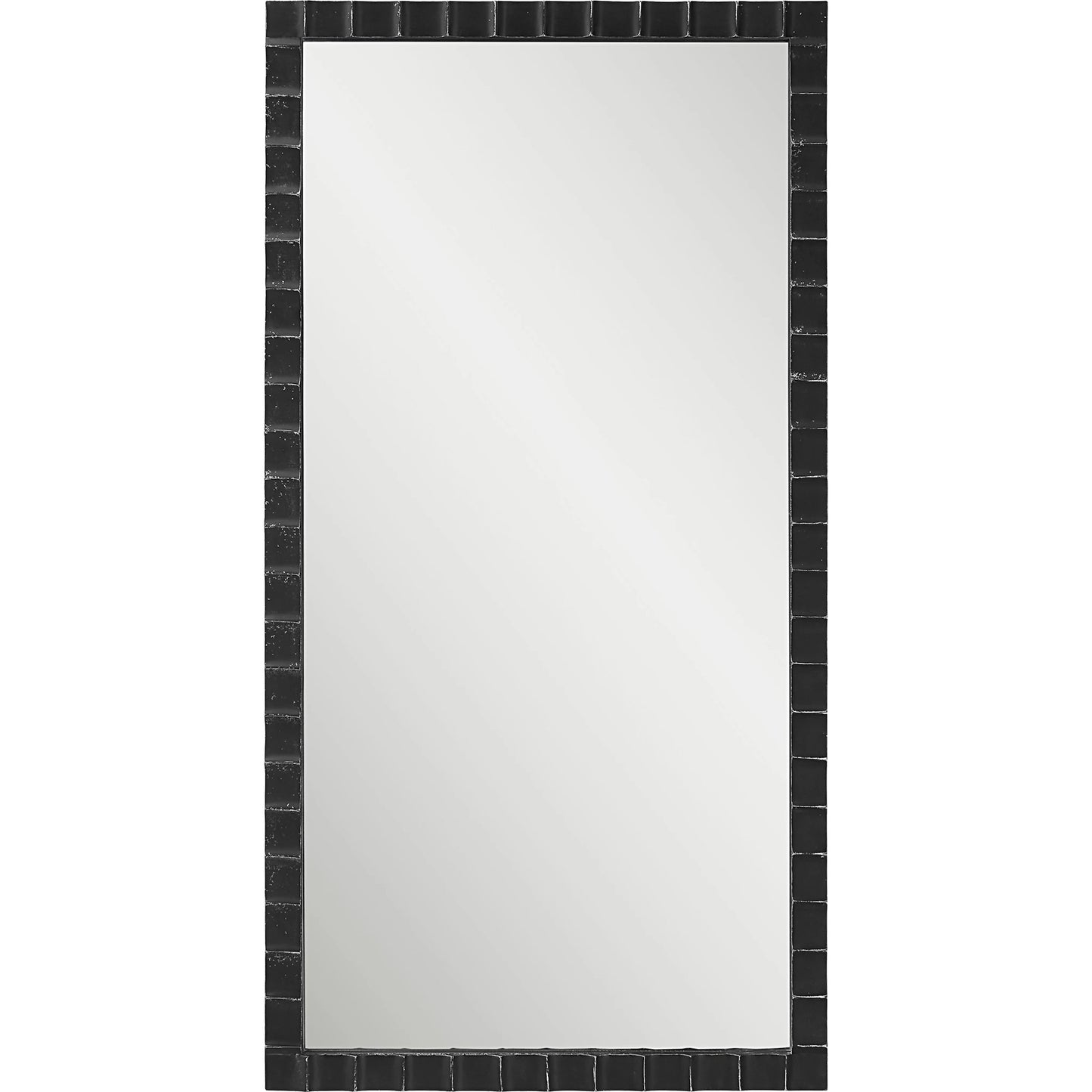 000 SI-1923575 | Primary Silo | Dandridge Industrial Mirror by Uttermost in silver. Made from mdf, iron, mirror in a modern style.