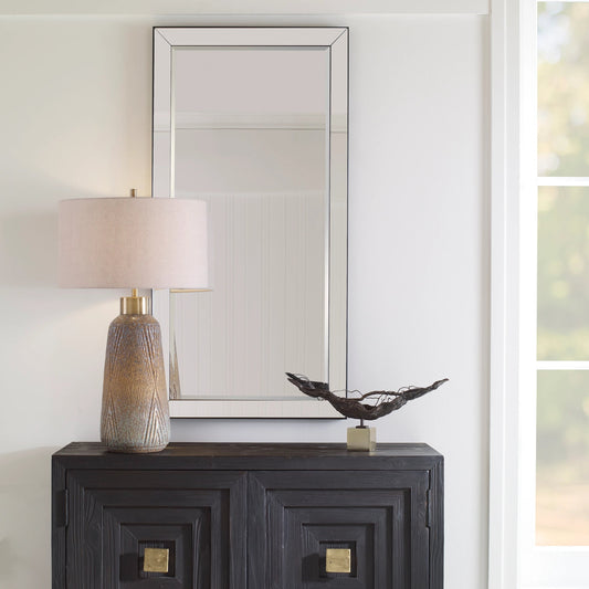 Lytton Mirror by Uttermost. Made from mirror, mdf, paper in a modern style.