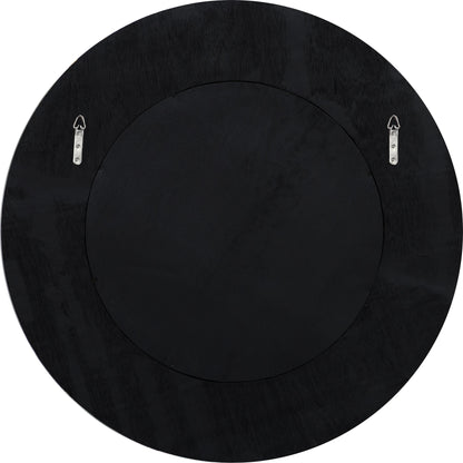 Repose Mirror by Uttermost in whitewash. Made from bamboo, plywood in a modern style.