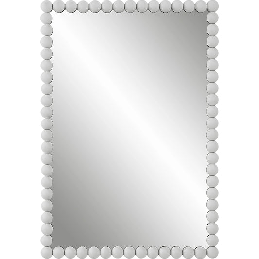 Serna Vanity Mirror by Uttermost. Made from mirror, iron, mdf in a modern style.