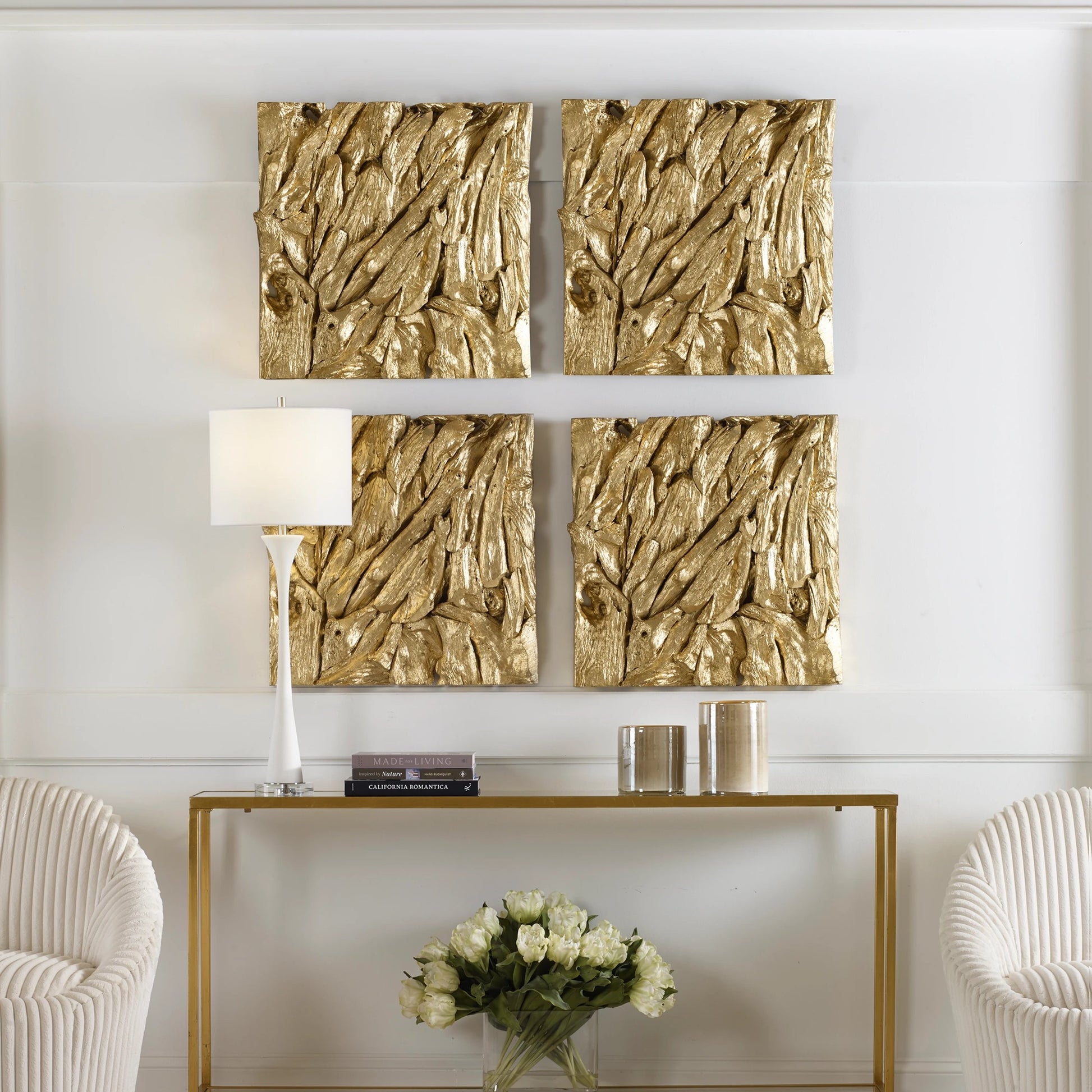 Rio Wood Wall Decor by Uttermost in whitewashed. Made from teak branch 100% in a eclectic & global style.
