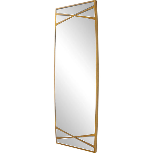 Gentry Mirror by Uttermost in gold. Made from mdf, mirror in a modern style.