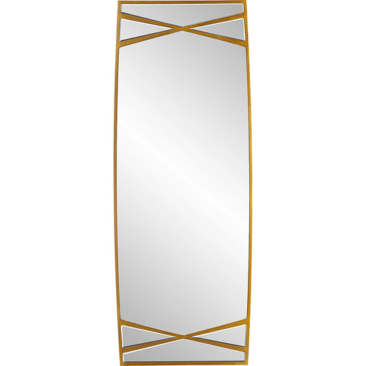 Gentry Mirror by Uttermost in gold. Made from mdf, mirror in a modern style.