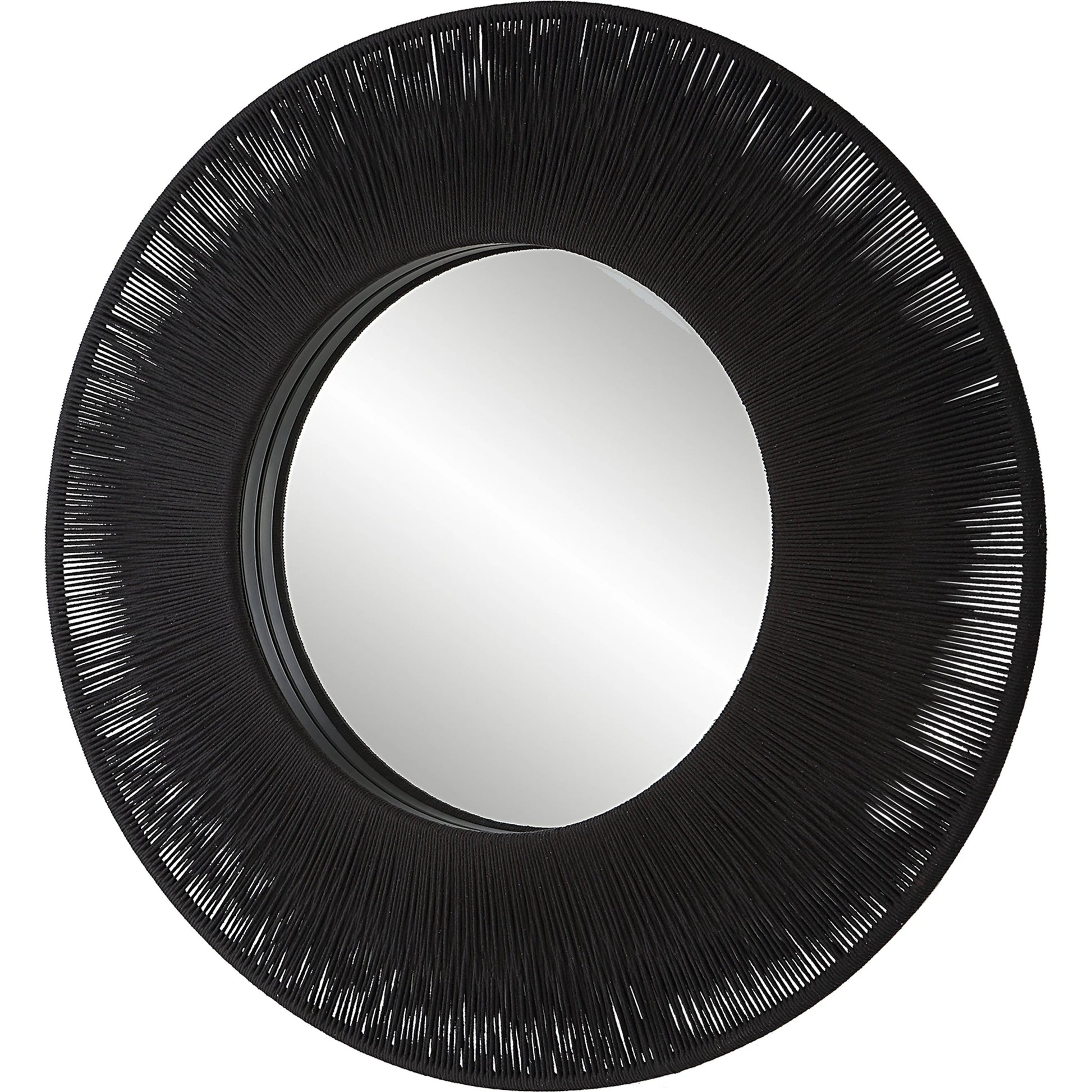 Sailor's Knot Mirror by Uttermost. Made from mirror, iron, rope, mdf in a modern style.