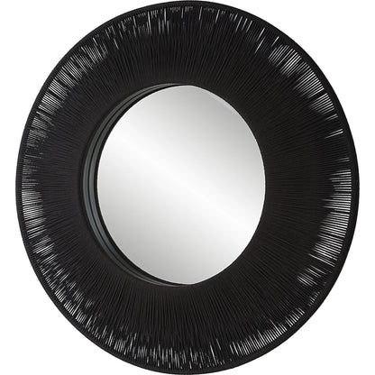 Sailor's Knot Mirror by Uttermost. Made from mirror, iron, rope, mdf in a modern style.
