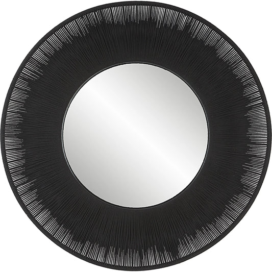 Sailor's Knot Mirror by Uttermost. Made from mirror, iron, rope, mdf in a modern style.