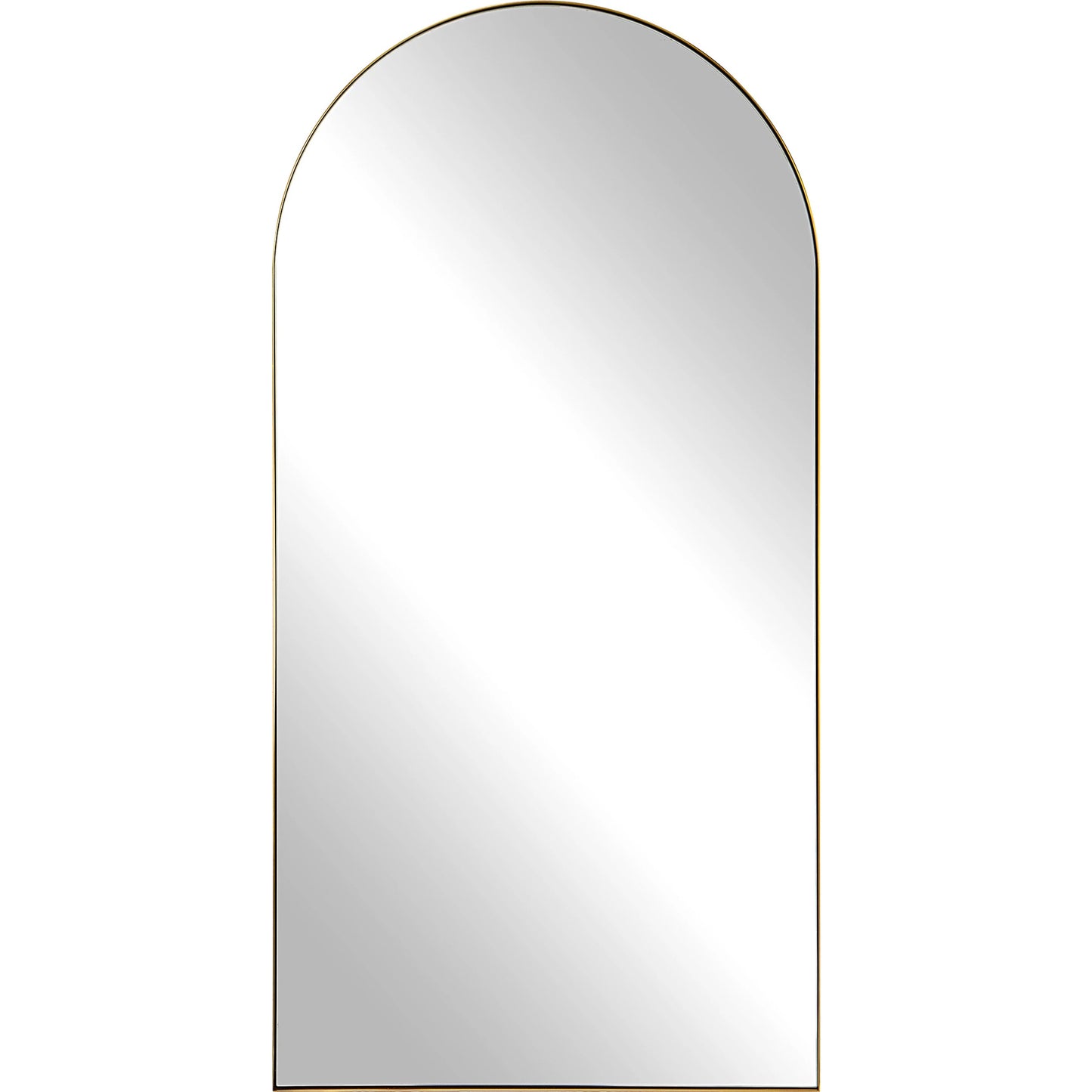 001 SI-1923614 | Primary Silo | Crosley Antique Arch Mirror by Uttermost in brass. Made from stainless steel, mdf, glass in a modern style.