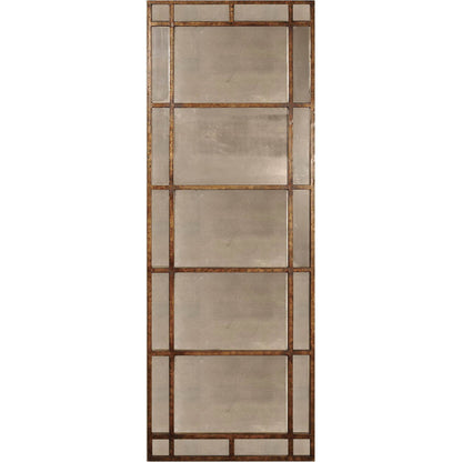 Avidan Mirror by Uttermost in gold. Made from metal in a modern style.