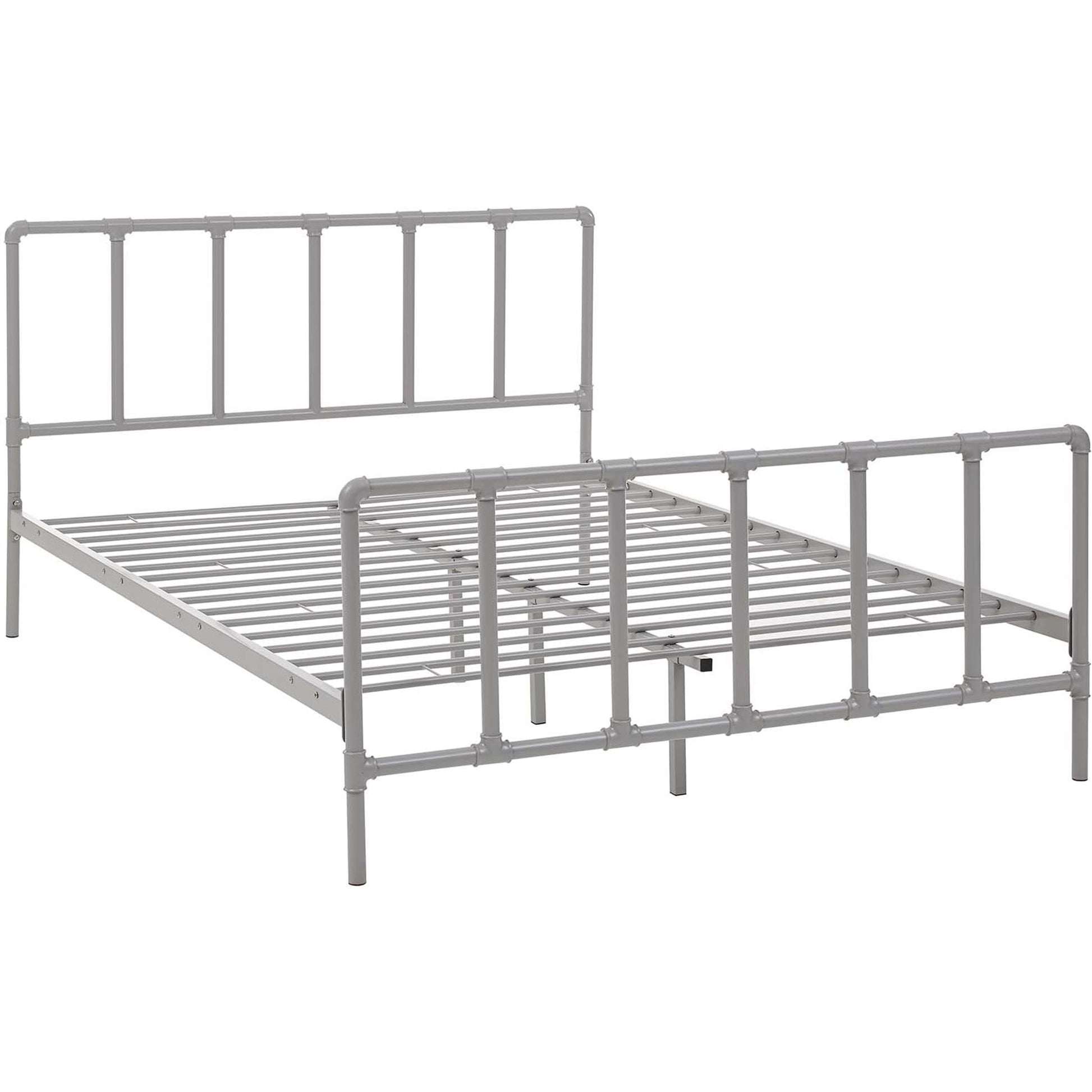 Penelope Bed by Evans & Londeen. Made from powder coated steel frame in a rustic style.