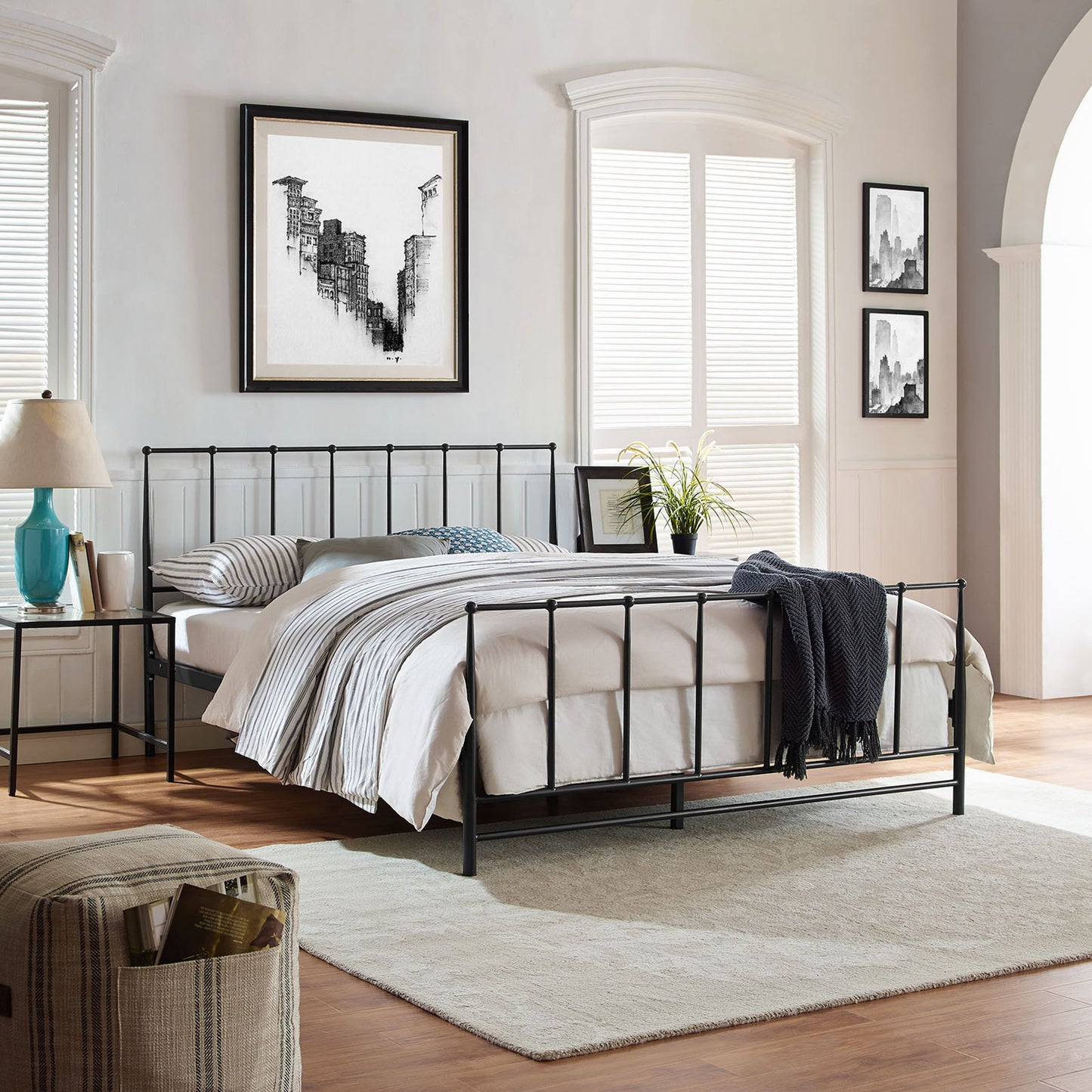013 S-294037 | Lifestyle | Peyton Bed by Evans & Londeen. Made from unique in a cottage & farmhouse style.
