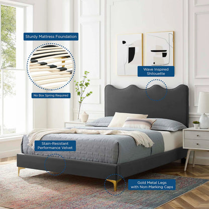 Cabarrus Platform Bed by Evans & Londeen. Made from unique in a modern style.