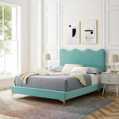 Cabarrus Platform Bed by Evans & Londeen. Made from unique in a modern style.