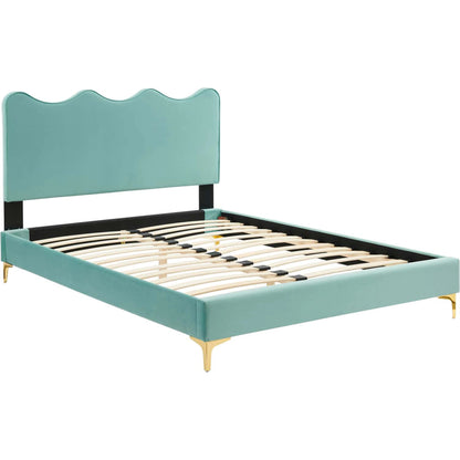 Cabarrus Platform Bed by Evans & Londeen. Made from unique in a modern style.