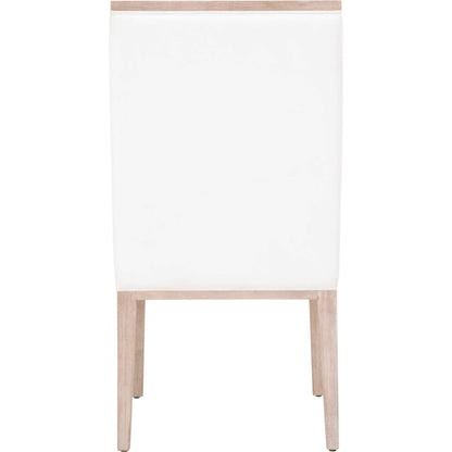 Martin Wing Back Chair (Set of 2) by Essentials For Living in gray. Made from solid rubberwood, solid pine, 98% polyester, 2% nylon in a modern style.