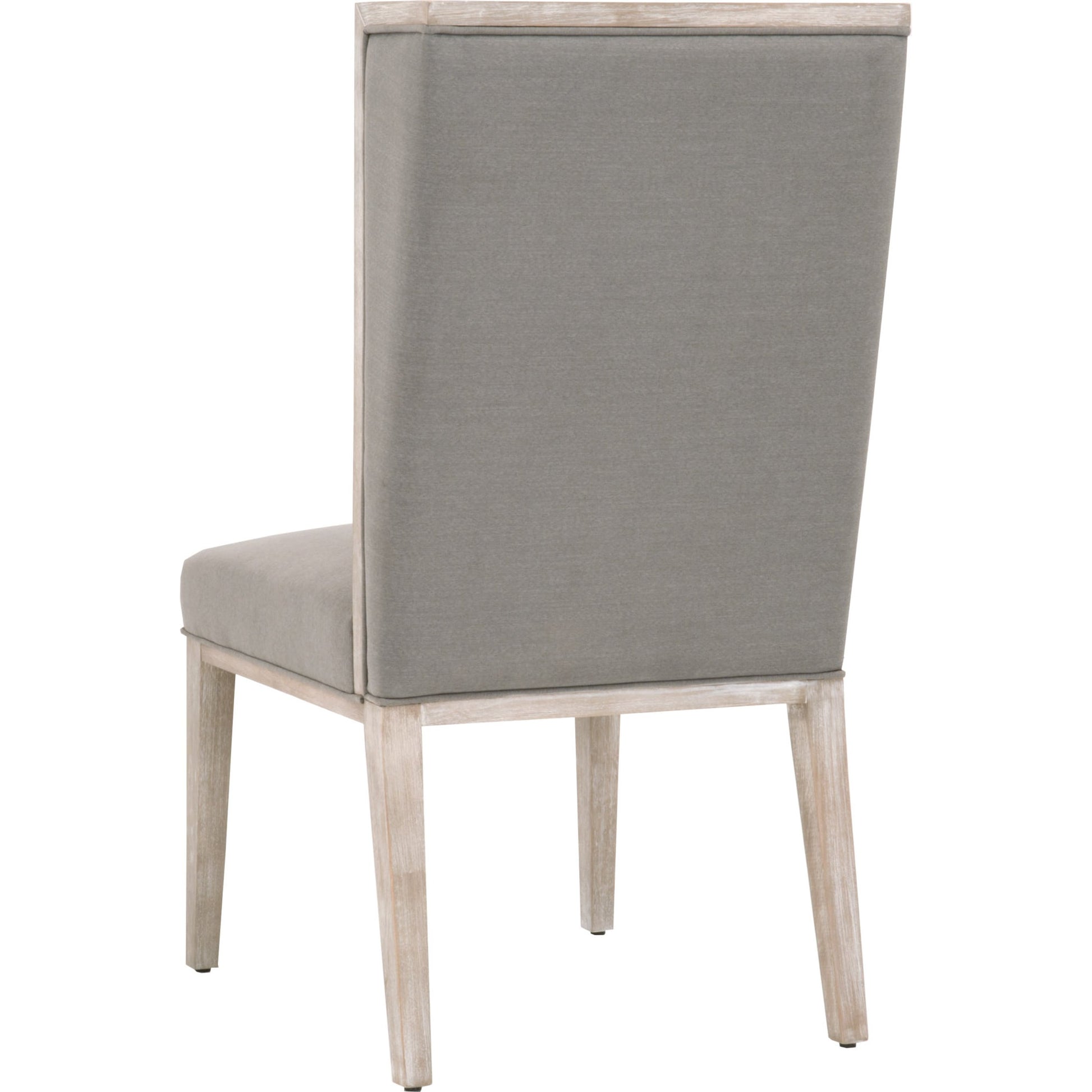 Martin Wing Back Chair (Set of 2) by Essentials For Living in gray. Made from solid rubberwood, solid pine, 98% polyester, 2% nylon in a modern style.