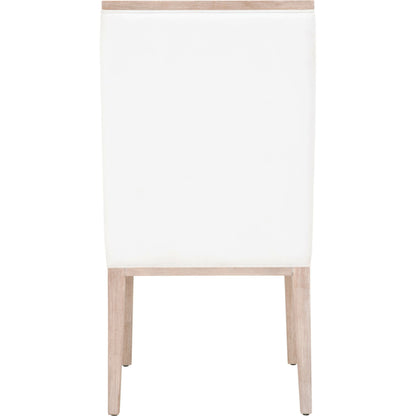 Martin Wing Back Chair (Set of 2) by Essentials For Living in gray. Made from solid rubberwood, solid pine, 98% polyester, 2% nylon in a modern style.