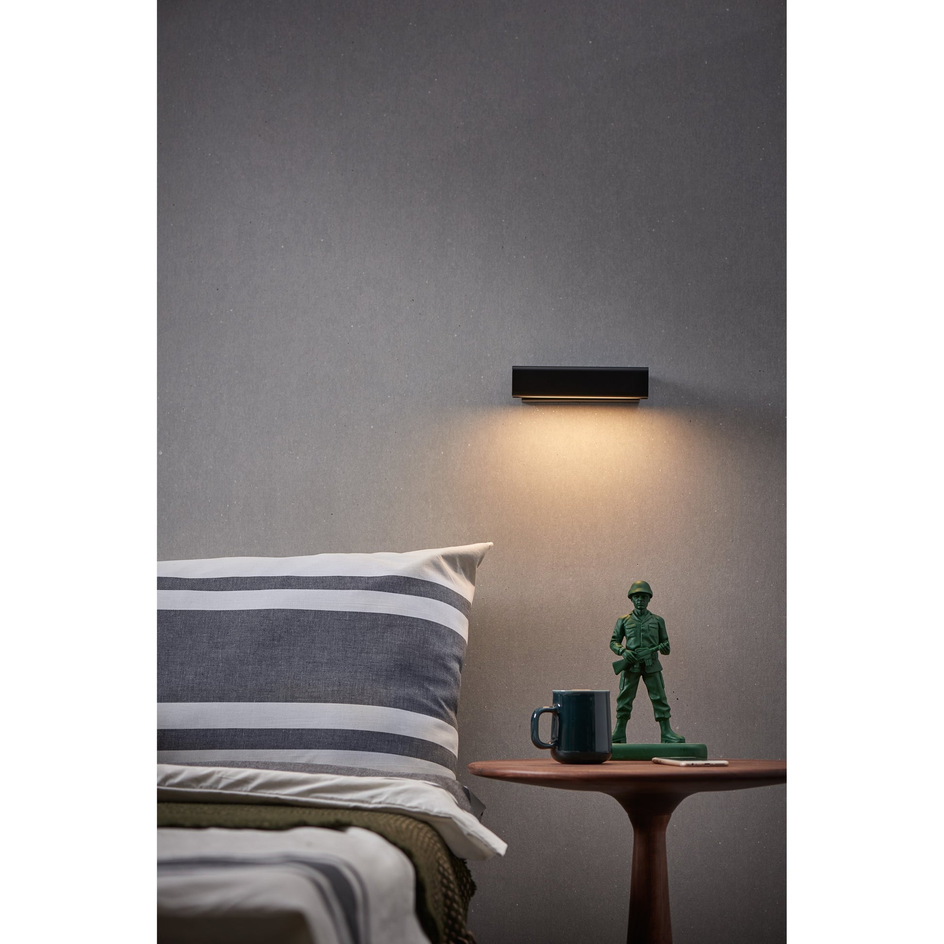 Mumu Wall Lamp by Seed Design. Made from aluminum, wood in a modern style.