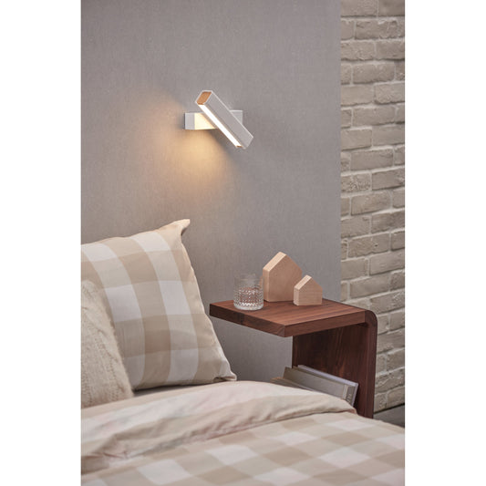Mumu Wall Lamp by Seed Design. Made from aluminum, wood in a modern style.
