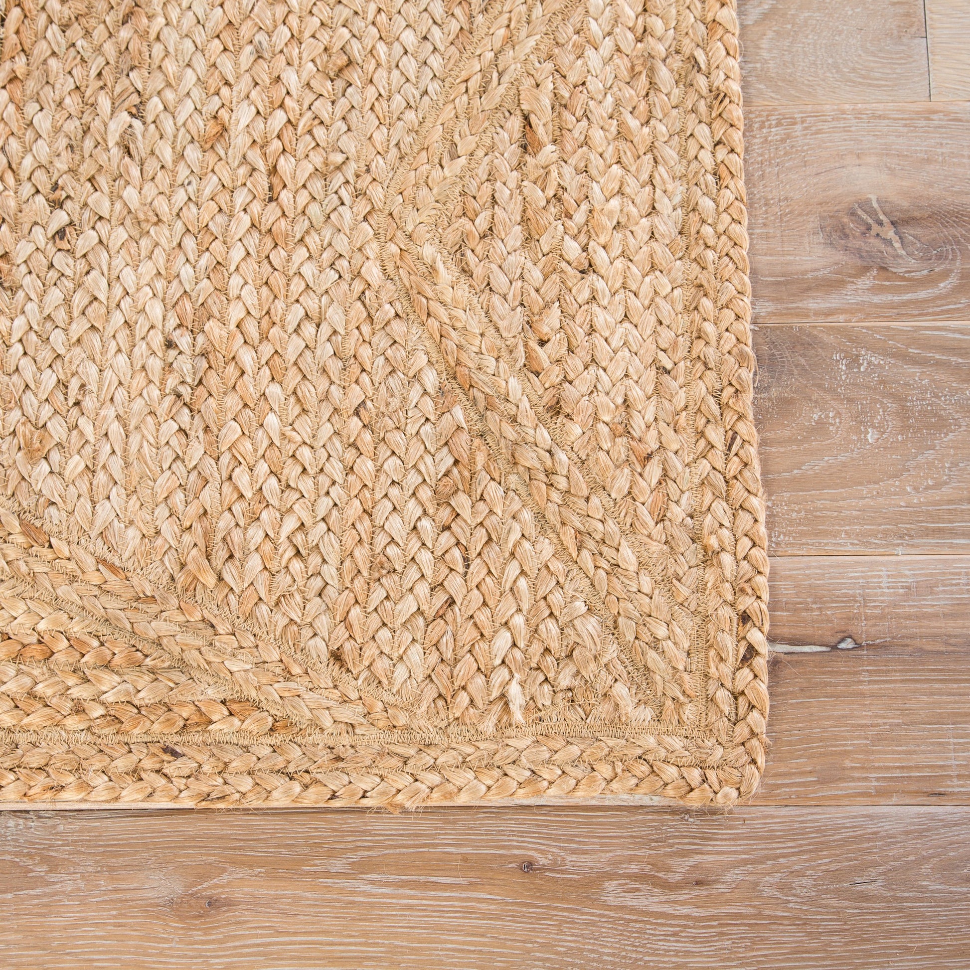 Naturals Tobago NAT23 Rug by Jaipur Living in beige. Made from 100% jute in a unique style.
