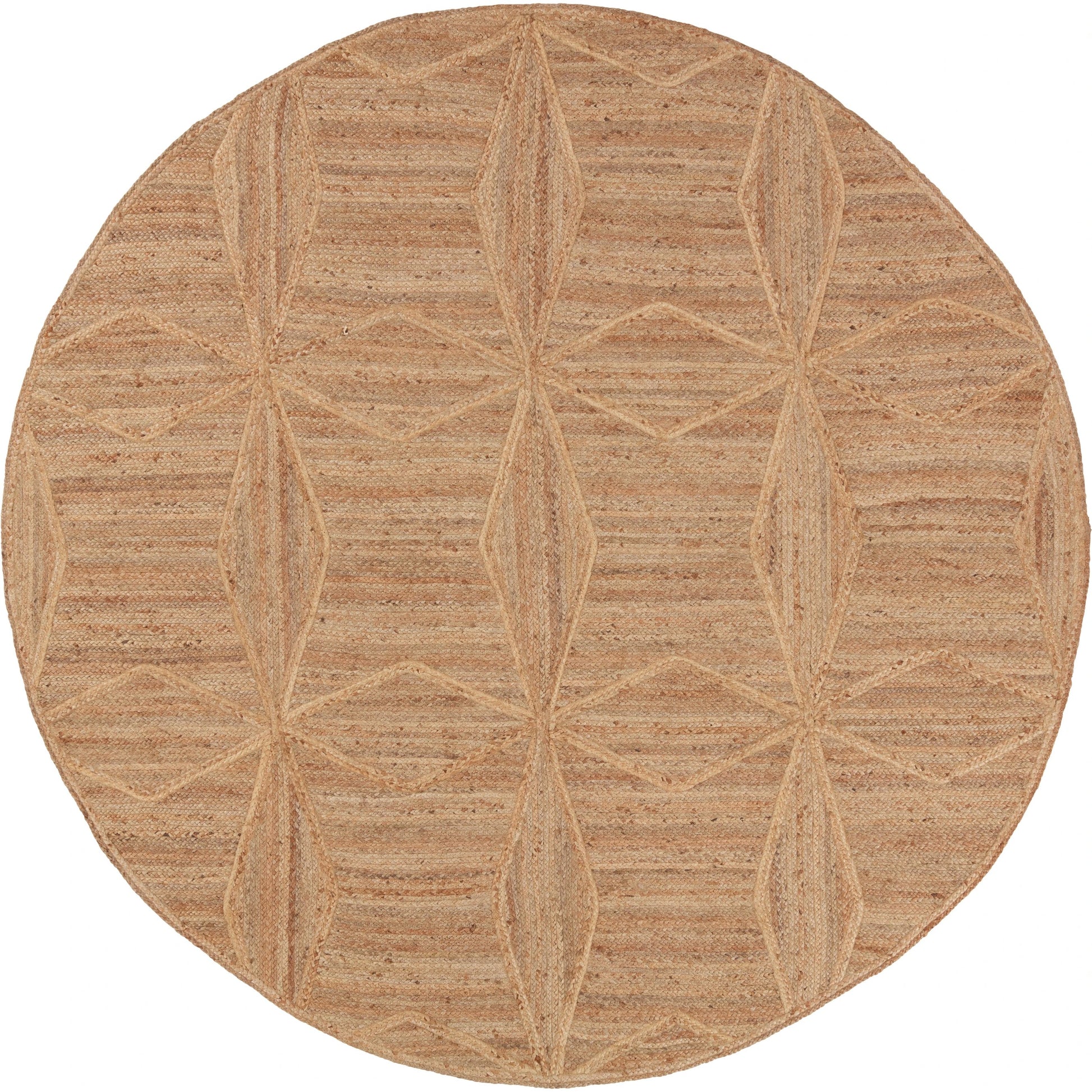 Naturals Tobago NAT23 Rug by Jaipur Living in beige. Made from 100% jute in a unique style.