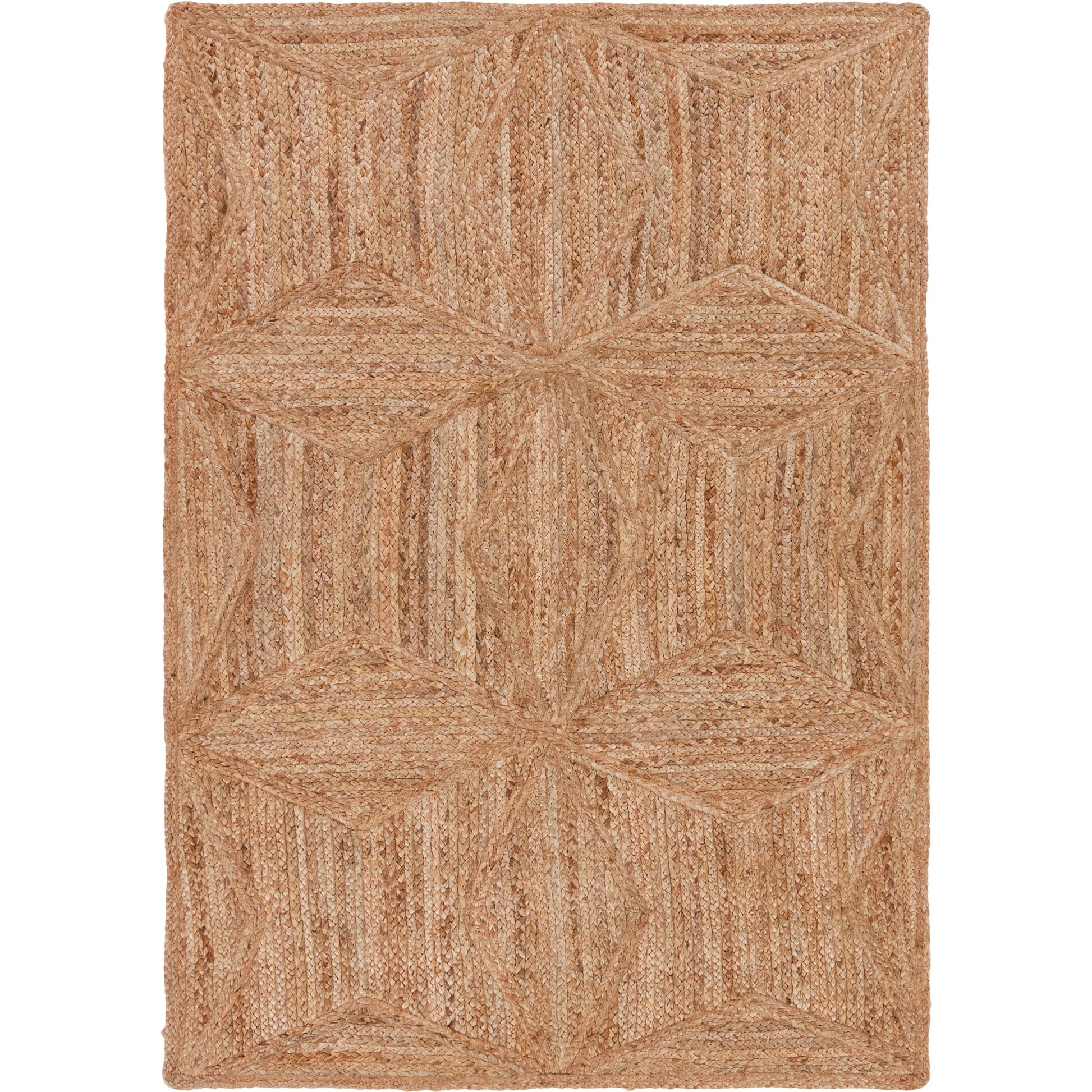 Naturals Tobago NAT23 Rug by Jaipur Living in beige. Made from 100% jute in a unique style.