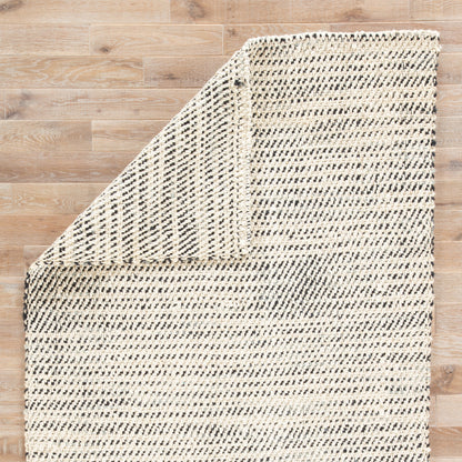 Naturals Tobago NAT26 Rug by Jaipur Living in white, black. Made from 100% jute in a unique style.