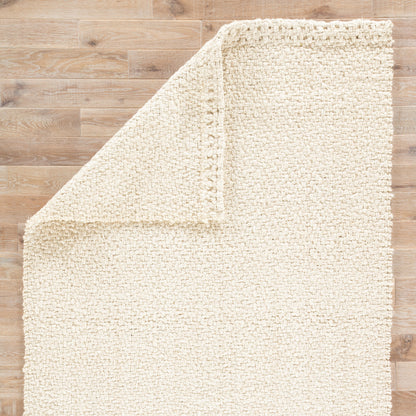 Naturals Tobago NAT31 Rug by Jaipur Living in white. Made from 100% jute in a unique style.