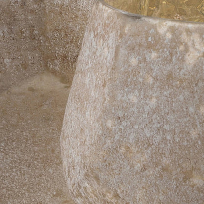 Nayla - 20577 (Set of 3) by Surya in metallic copper and marbled. Made from glass in a modern style.