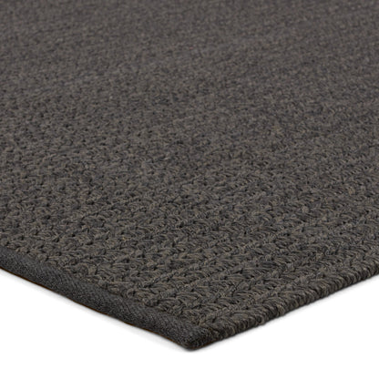 Nirvana Premium Iver NIP06 Rug by Jaipur Living in dark gray. Made from 50% polyester, 50% polypropylene in a unique st