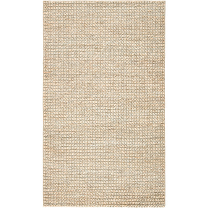 Naturals Monaco NLM05 Rug by Jaipur Living in white. Made from 100% jute in a unique style.