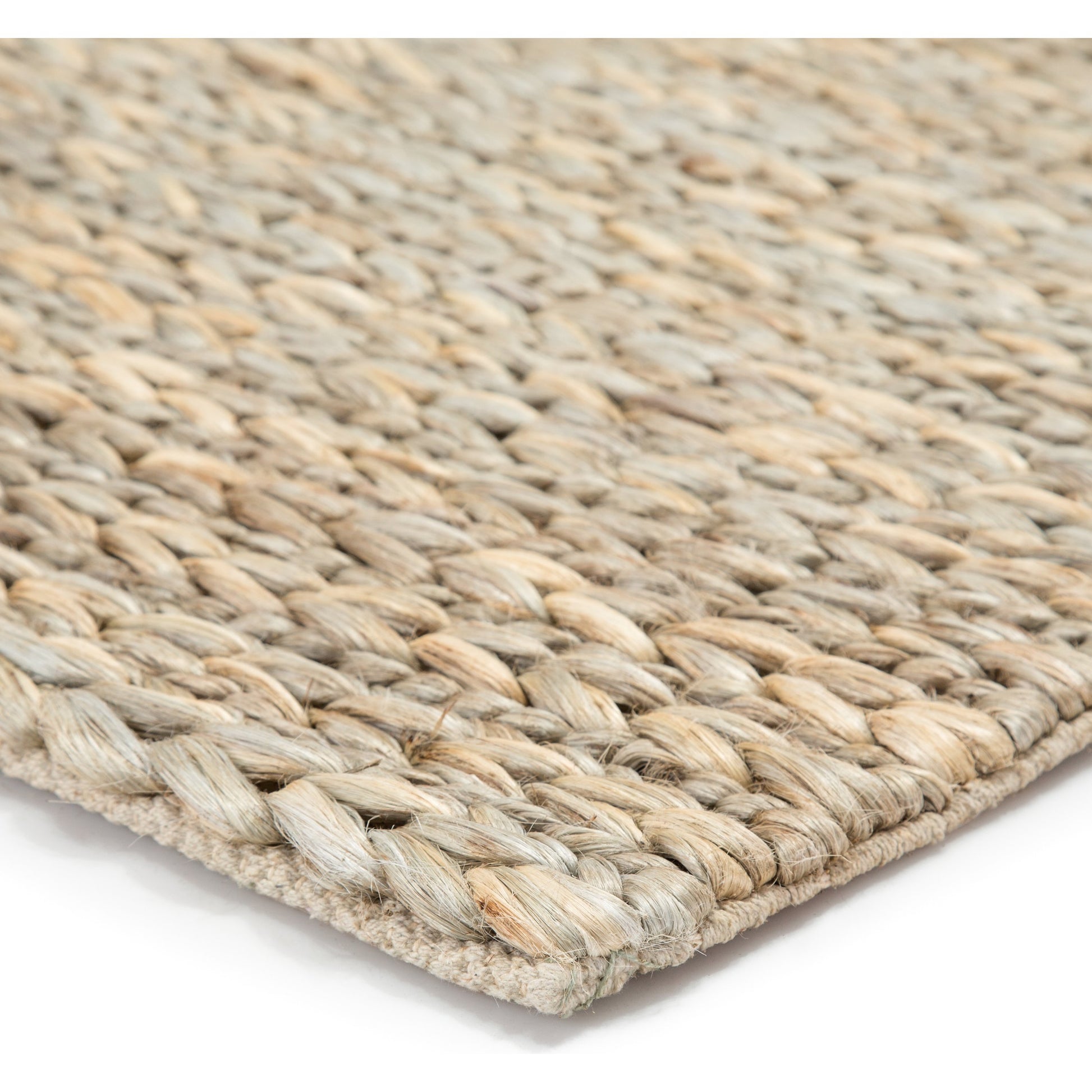 Naturals Monaco NLM05 Rug by Jaipur Living in white. Made from 100% jute in a unique style.