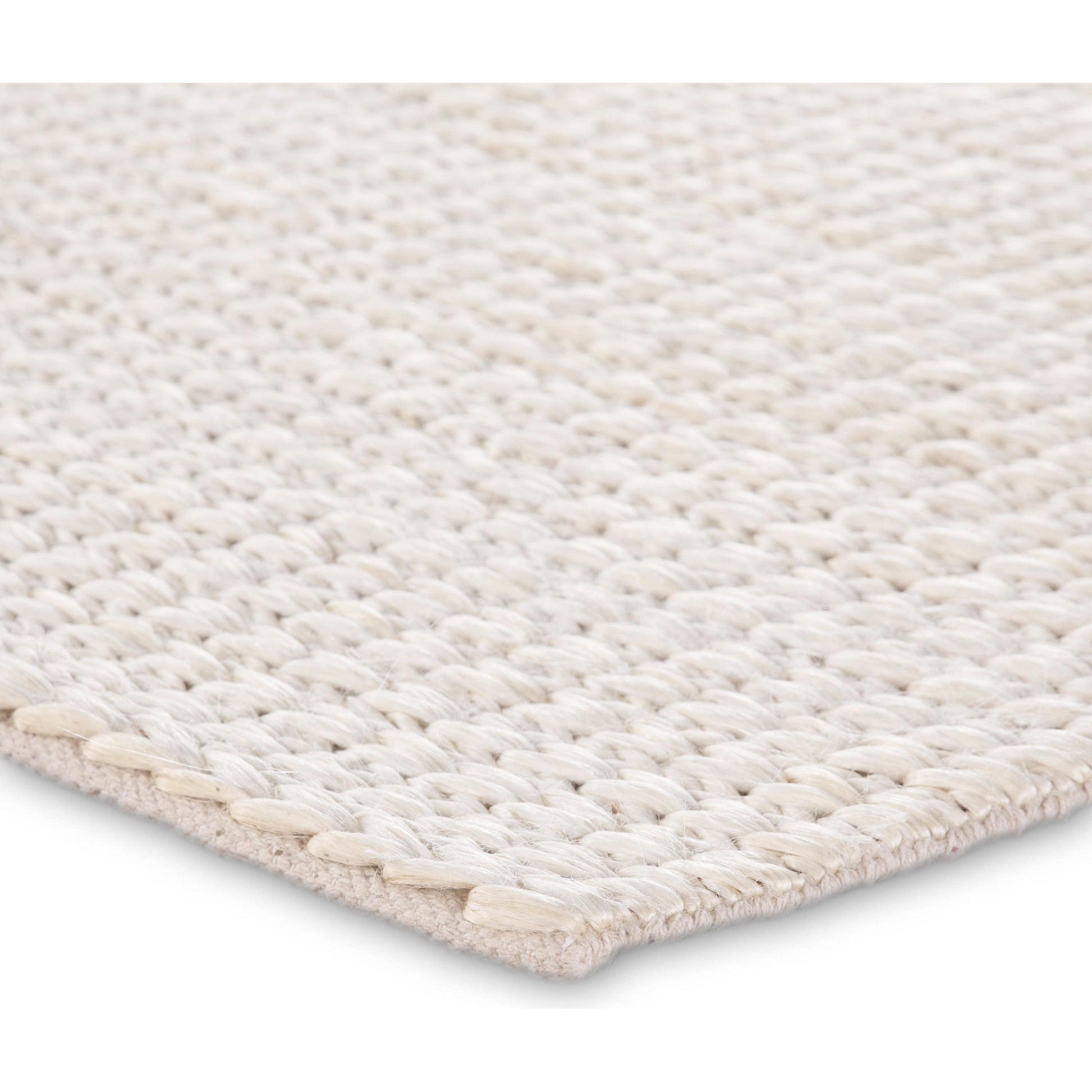 Naturals Monaco NLM05 Rug by Jaipur Living in white. Made from 100% jute in a unique style.