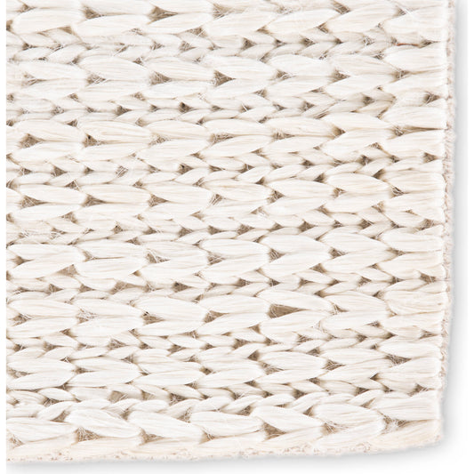 Naturals Monaco NLM05 Rug by Jaipur Living in white. Made from 100% jute in a unique style.