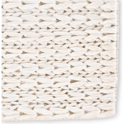 Naturals Monaco NLM05 Rug by Jaipur Living in white. Made from 100% jute in a unique style.