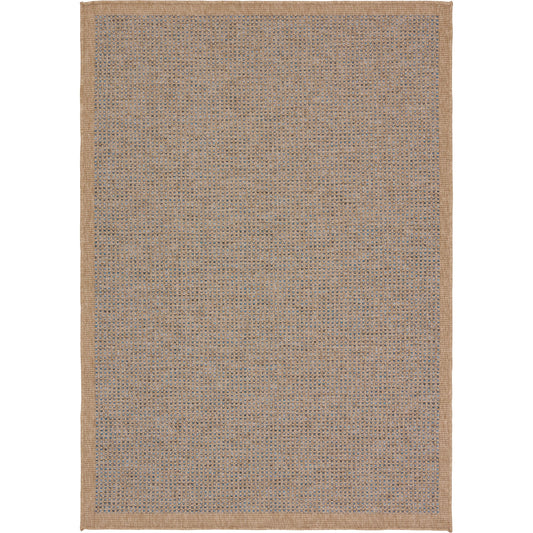 Nambe NMB01 Rug by Jaipur Living in brown, blue. Made from 100% polypropylene in a unique style.
