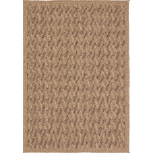 Nambe NMB05 Rug by Jaipur Living in brown. Made from 100% polypropylene in a unique style.