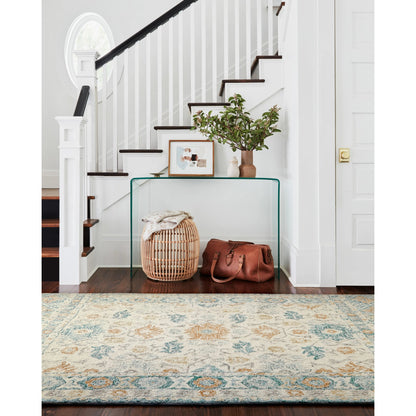 Norabel Aubrey Rug by Loloi. Made from 100% wool in a cottage & farmhouse style.