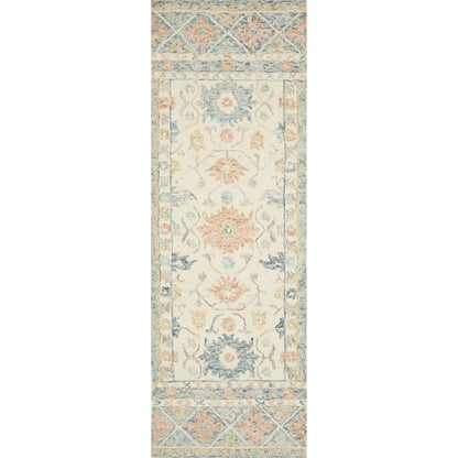 Norabel Aubrey Rug by Loloi. Made from 100% wool in a cottage & farmhouse style.