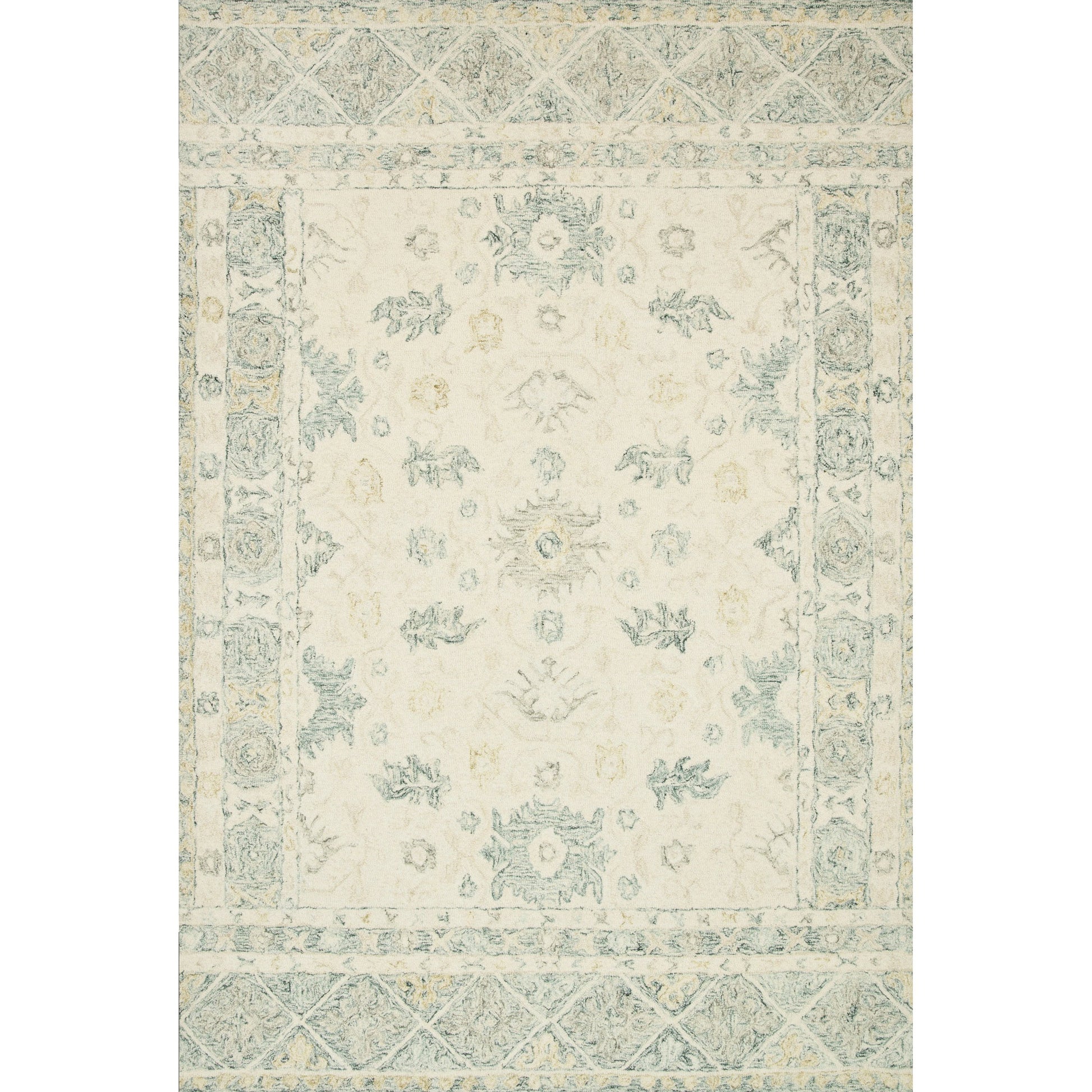 Norabel Aubrey Rug by Loloi. Made from 100% wool in a cottage & farmhouse style.