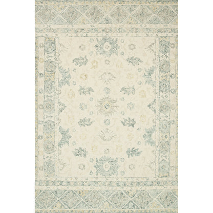 Norabel Aubrey Rug by Loloi. Made from 100% wool in a cottage & farmhouse style.