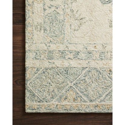 Norabel Aubrey Rug by Loloi. Made from 100% wool in a cottage & farmhouse style.