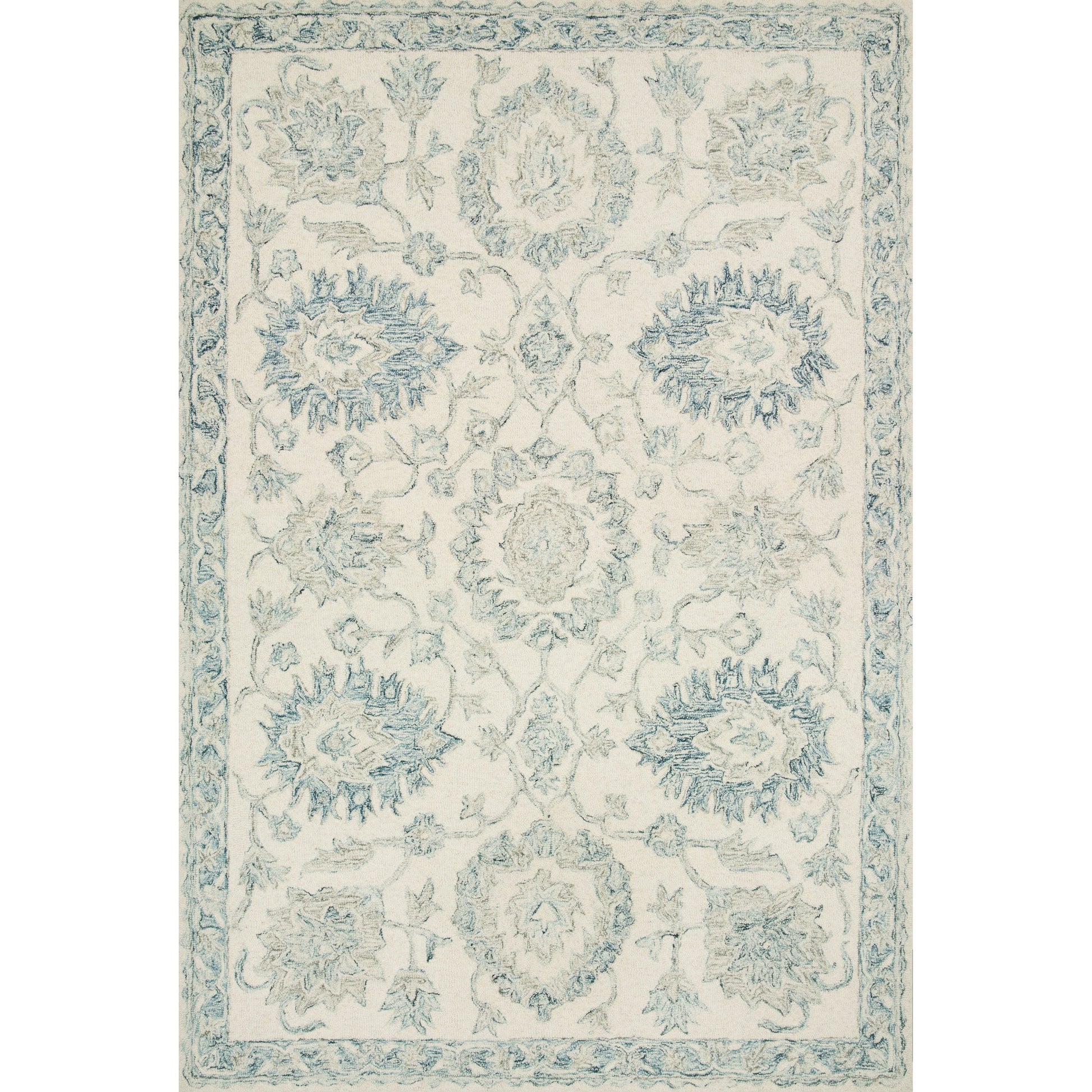 Norabel Ellie Rug by Loloi. Made from 100% wool in a transitional style.