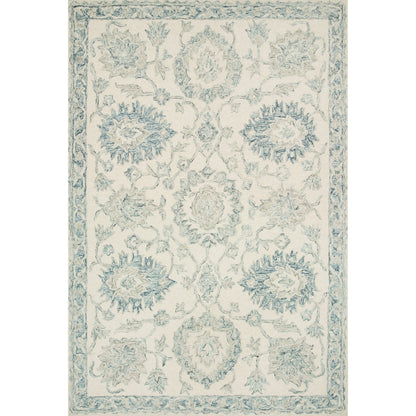 Norabel Ellie Rug by Loloi. Made from 100% wool in a transitional style.