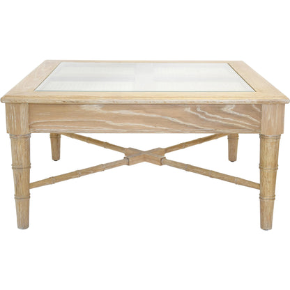Noreen Coffee Table by Worlds Away. Made from unique in a coastal style.