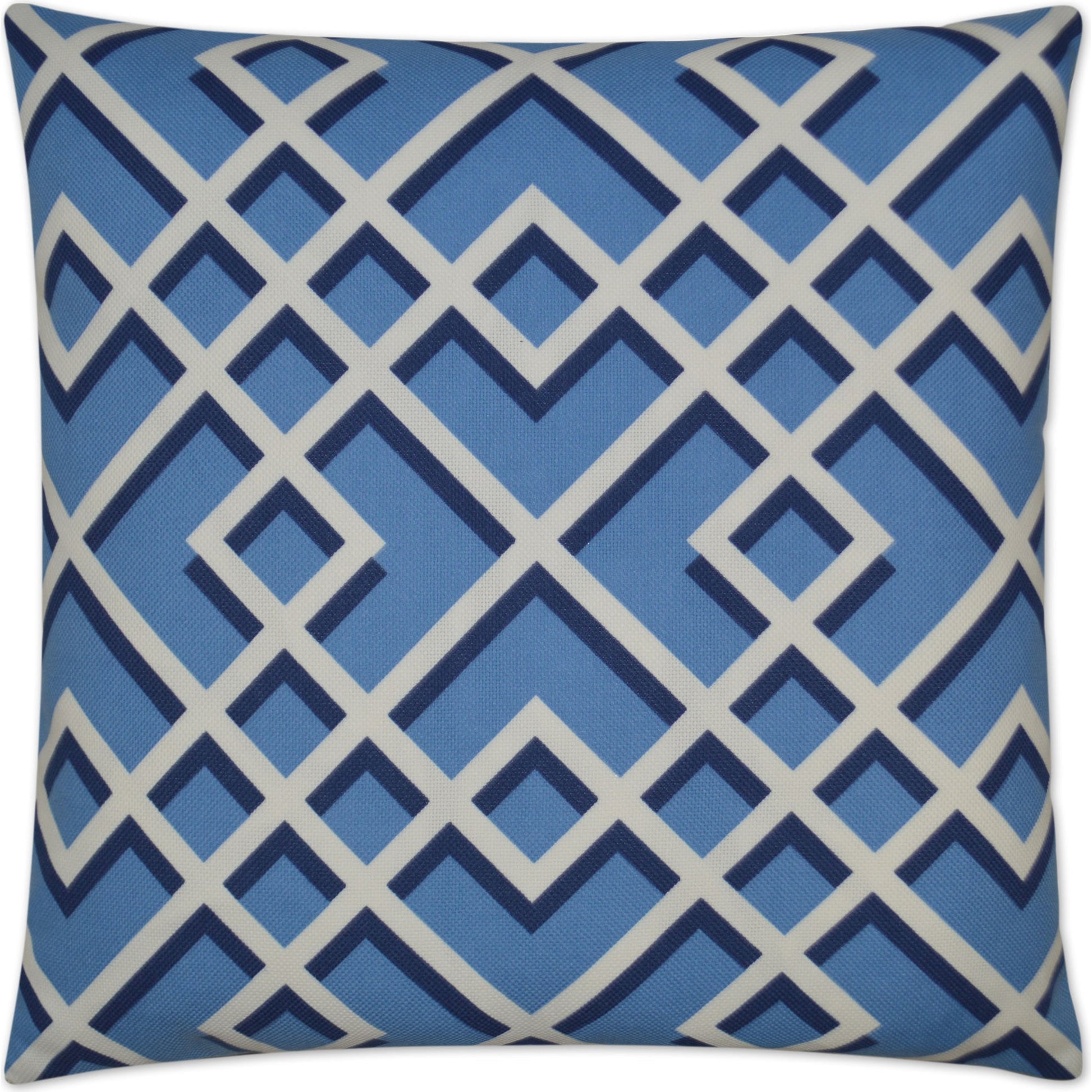 Pergola Pillow by DV Kap Home in coral. Made from 100% spun polyester in a modern style.