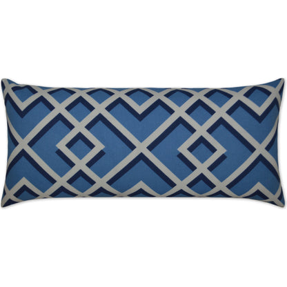 Pergola Pillow by DV Kap Home in coral. Made from 100% spun polyester in a modern style.