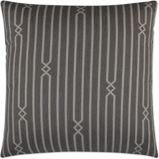 Kitri Pillow by DV Kap Home in stone. Made from 100% sunbrella acrylic in a modern style.